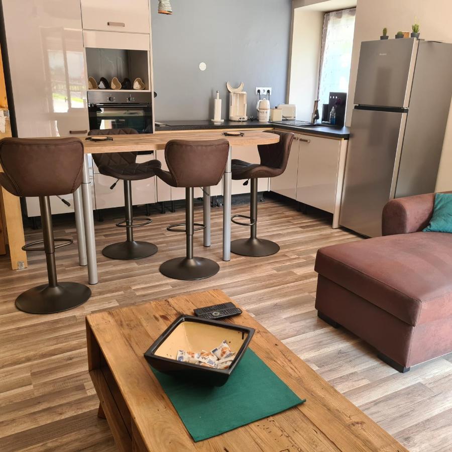 Appartement Au Coeur Du Haut-Jura Villard-Saint-Sauveur Esterno foto